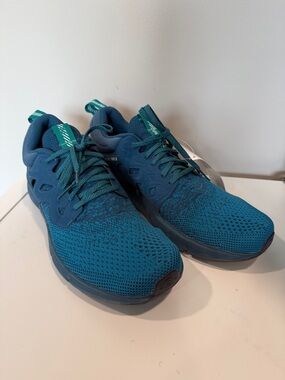 Salomon Men's Teal Knit Running Sneakers